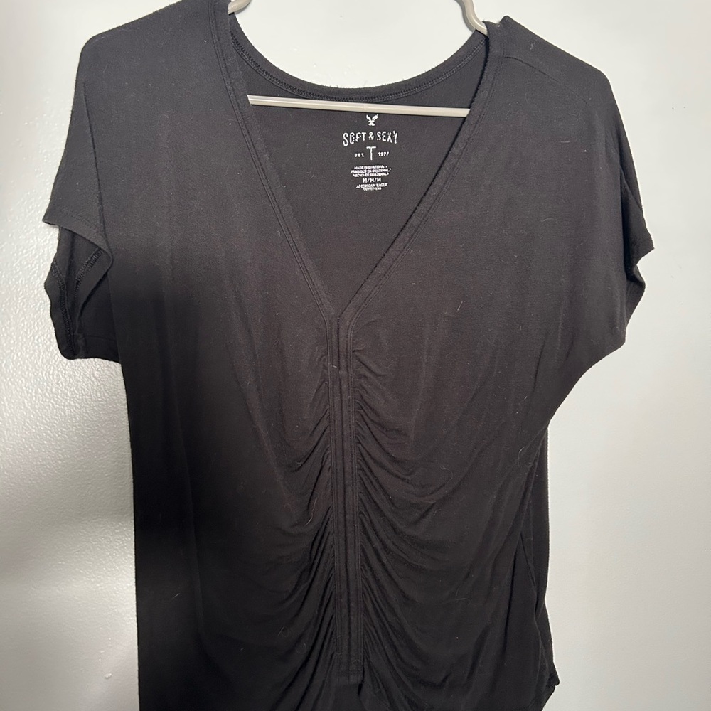 American Eagle Scrunch Tee